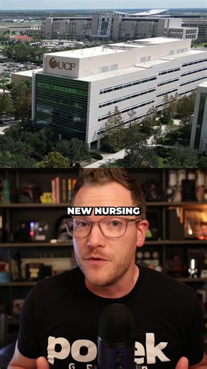 The Orlando Real on Instagram: "UCF has opened the Dr. Phillips Nursing Pavilion in Lake Nona, a $70M, 90,000 sq. ft. facility with immersive labs and AR training. 🏥 The new space expands capacity from 260 to 400 nursing graduates a year, helping tackle Florida’s projected 59,000 nurse shortage by 2035."