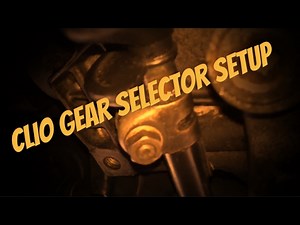 CLIO 1.8 16v 172/182 gear linkage setup
