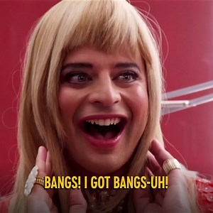 Bangs are back... again. Kroll Show (2015) #ComedyTBT | Comedy Central