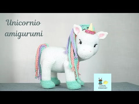 Unicornio amigurumi tutorial