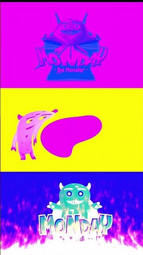 Monday the monster klasky csupo best logo effects (S-by klasky csupo 2001 effects )