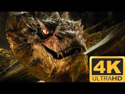 "I am Fire. I am Death" | Smaug Best Quotes | Smaug Scene | The Hobbit | #thehobbit #lordoftherings