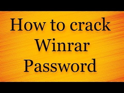 Hack WinRar Password Easily