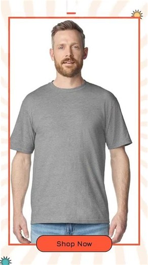 Gildan - SoftStyle® Midweight No Label T-Shirt