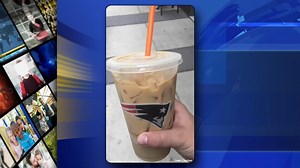 Penalty flag! New England Patriots cup sold at Philly Dunkin' Donuts