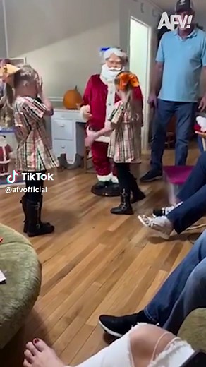 Santa got too jolly 🎅 #afv #holiday #fail #Christmas