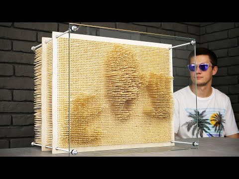 DIY Amazing Pin Art from Wood