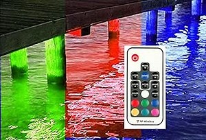 Green Blob Outdoors Multi-Color Pimp My Dock LED Lights DIY Premium 15,000 Lumen LED Under Dock Lighting Kit SMD5630 IP68 Completely Waterproof (Neon Multi-Color 25ft)