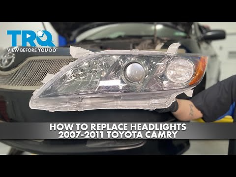 How to Replace Headlights 2007-2011 Toyota Camry