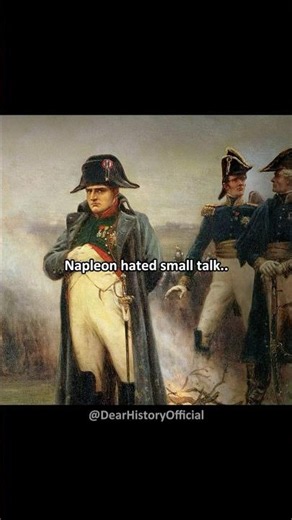 Napoleon’s Brutal Way of Ending A Conversation #truestory #history #napoleon #usa #didyouknow