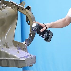 [Hot Item] Scanology High-Resolution Intelligent, Wireless and Palm-Sized 3D Scanner Measurement Company