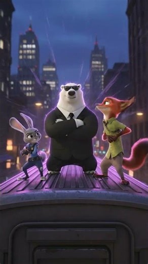 Zootopia 2: Train Station Pursuit | Train Roof Tunnel Crisis ! #NickAndJudy #Zootopia2 #Zootopia