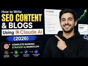 How to Write SEO Content & Blogs Using Claude AI (2026) | Complete Ranking Strategy & Workflow