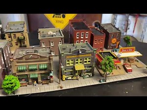 My Woodland Scenics Town Is Finally Finished-Woohoo!!!￼