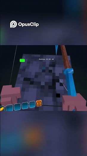 Short 15: MINECRAFT IN VR. Playing Skyblock. Realmcraft VR