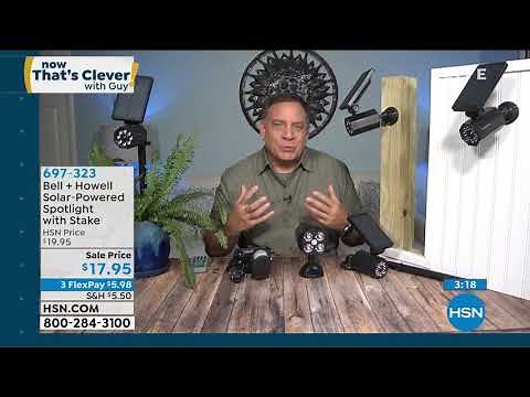 Bell + Howell Bionic SolarPowered Motion Sensor Spotligh...