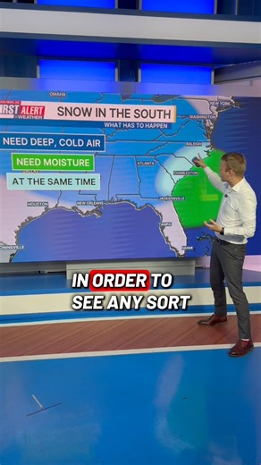 A widespread freeze is coming to Florida and Georgia by Friday morning. Here’s some cold weather safety measures, and why it’s tough to see snow in the south. | Meteorologist Trevor Gibbs