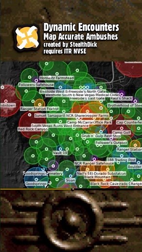 Map Accurate Encounters for #Fallout New Vegas