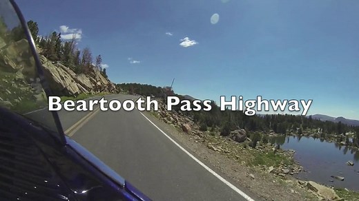 Beartooth Pass Highway - GoPro Motorcycle Helmet Cam