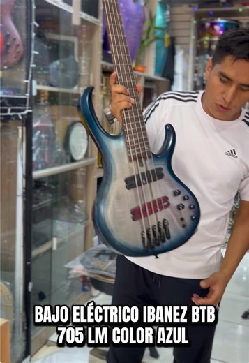 BAJO ELÉCTRICO IBANEZ BTB 705 LM COLOR AZUL CASA MUSICAL JHONATAN BM “Música y pasión” CASA MUSICAL JHONATAN BM ➡️ Envíos a todo el Perú 🚚 📦 📲WhatsApp: https://wa.link/phd13l ☎️ 51 975379354 📍Ubícanos: Pasaje Enrique montes N 098 tienda 1 “Plaza 2 de Mayo