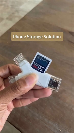 Whether its travel, class, or content, this reader keeps your phone light 📸 Shop now at the link in bio. #amazonfinds #amazontech #phonestoragehacks 🎥: @Swizzle Finds