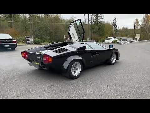 1979 Lamborghini Countach LP400S Series 1 Lowbody