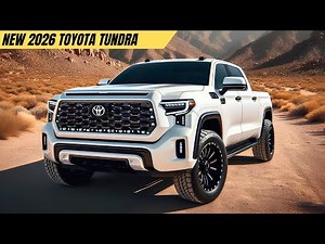 FIRST LOOK! 2026 Toyota Tundra is HERE - It's The Best Full Size Truck Yet!