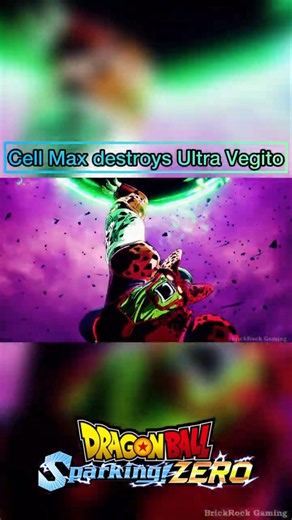 Cell Max DESTROYS Ultra Vegito?! 😱 What If Battle | Dragon Ball Sparking Zero #dbsz #dragonball #dbz