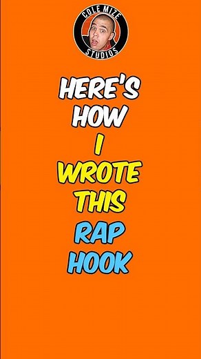 How To Write A Rap Hook #howtorap #songwriting