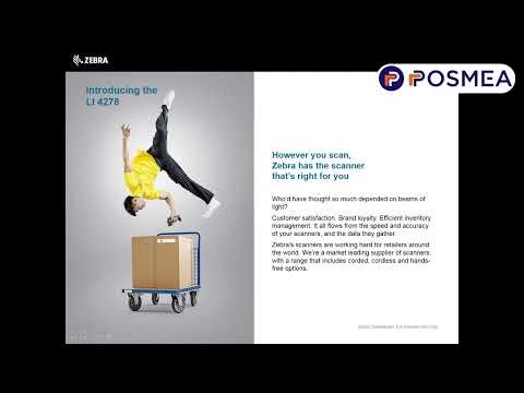 Zebra LI4278 🔥 Wireless Barcode Scanner Review & Demo | Best POS Scanner UAE