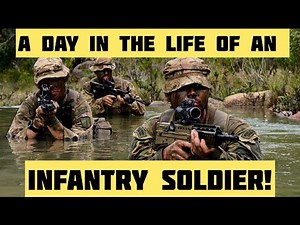 A Day In The Life Of A British Infantry Soldier In The Army