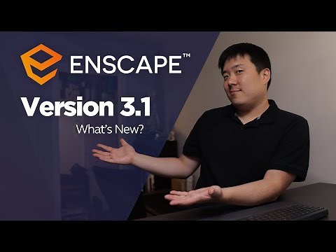 Enscape 3.1 Update - NVIDIA DLSS, Denoiser, Material Library, and more!