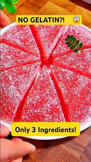3 Ingredient Watermelon Candy 🍉 No Gelatin Needed