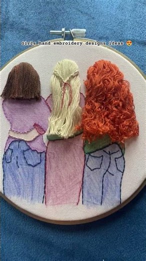 girls hand embroidery designs ideas for beginners