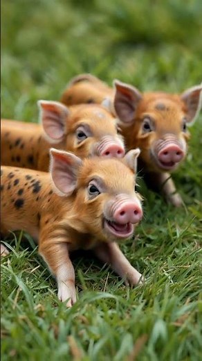 Most Beautiful Piglets🐷💖 | Cute Baby Pigs Jumping & Playing