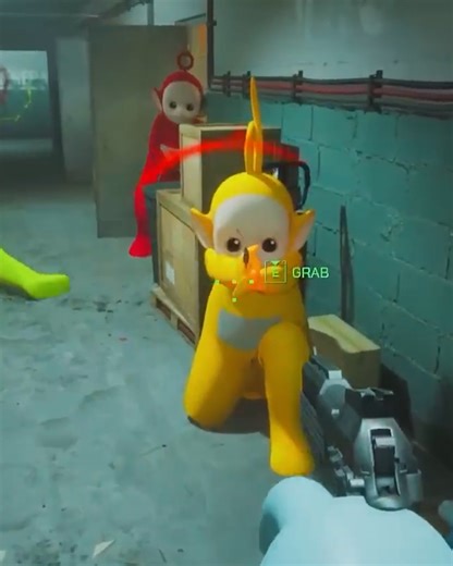 76K views · 370 reactions | Teletubbies vs Robocop... who will win?  | GAMINGbible | Facebook