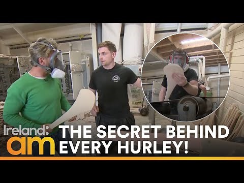 Inside Ireland’s Hurley Making Tradition | Deric Goes Behind the Scenes