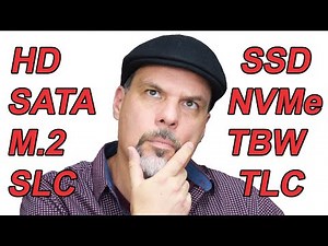 O que significa TBW, SLC, TLC, QLC, M.2, NVMe, SATA e PCI Express? - Coelho Explica #3