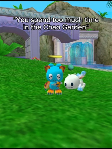 They just don't understand smh. Also reminder that our Chao Garden streams have moved to Twitch! Terachew on Twitch! Come join us :) #chao #chaogarden #sonicadventure2