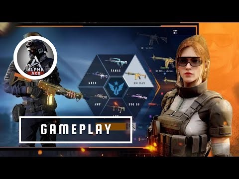 Alpha Ace Gameplay (Android) - 5v5 FPS Game
