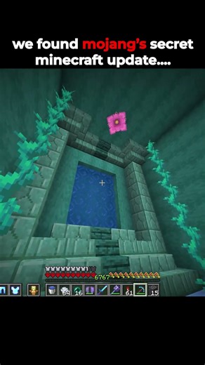 We found mojang secret minecraft update #minecraft