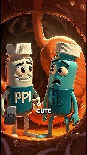 H2 Blockers vs PPIs: Which Actually Works #pharmacology #heartburn