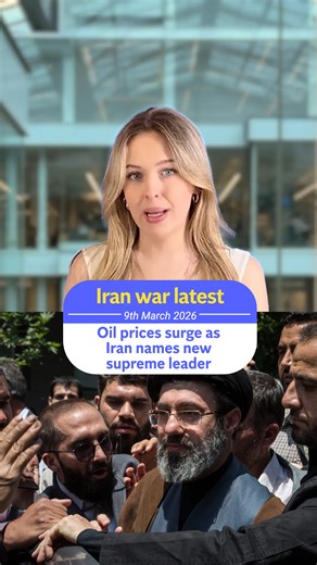 Iran war latest: Oil prices surge as Iran names new supreme leader
