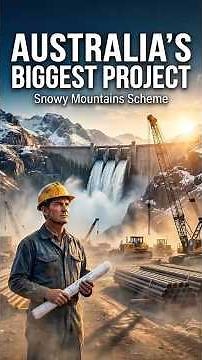 Australia’s Biggest Engineering Project | The Snowy Mountains Scheme #australia #snowymountains