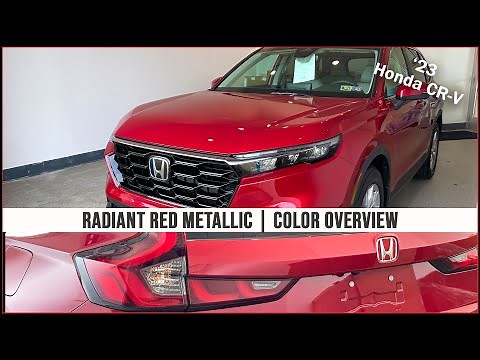 2023 Honda CR-V Radiant Red Metallic | Color Overview
