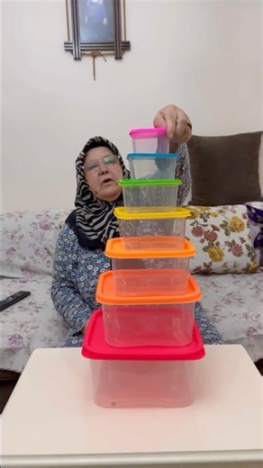 I BOUGHT A RAINBOW STORAGE CONTAINER! #hayriyeanane #shorts