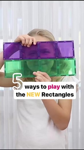 How many ways can you use rectangles in your Connetix play? 🌈 Car ramp by @exploringthrough_play 🌈 Construction tower by @howweplayed2day 🌈 Ball run by @mijnseizoen 🌈 Bridges by @today.our.children 🌈 Car garage by @labyrinths.and.lovehearts. #connetixtiles #connetix #connetixrectangles | Connetix Tiles