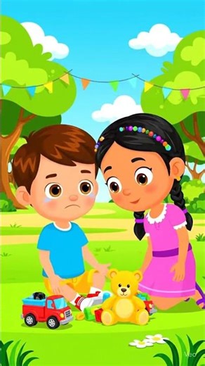 Helping Others Makes Us Happy 😊 | Kids Moral Cartoon Story | #helpingothers