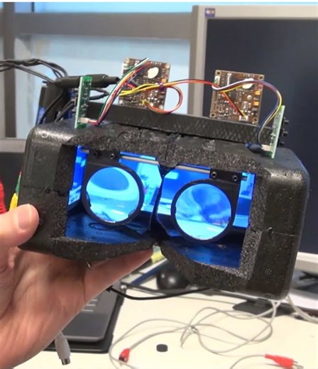 DIY 3D Video Goggles with Enhanced FOV