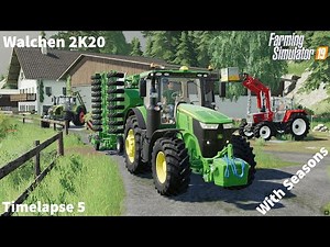 Buy Dairy Cows, Creation of a New Field, Sowing Barley│Walchen 2K20 With Seasons│FS 19│Timelapse#5